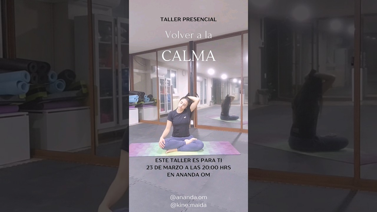 Volver a la calma