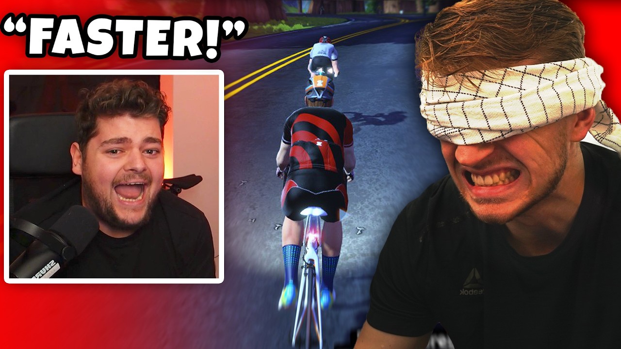 Могу ли я выиграть гонку Zwift вслепую? При участии Бенджи Наэсена