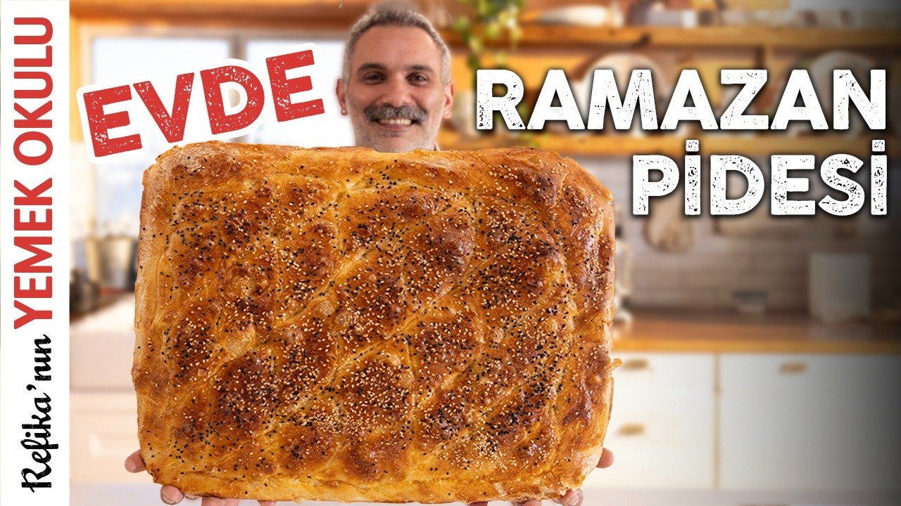 Evde Ramazan Pidesi Yapmak ! 🤩 Tek Seferde 4 Tane Ramazan Pidesi Tarifi | Tam Kıvamında Pide Tarifi