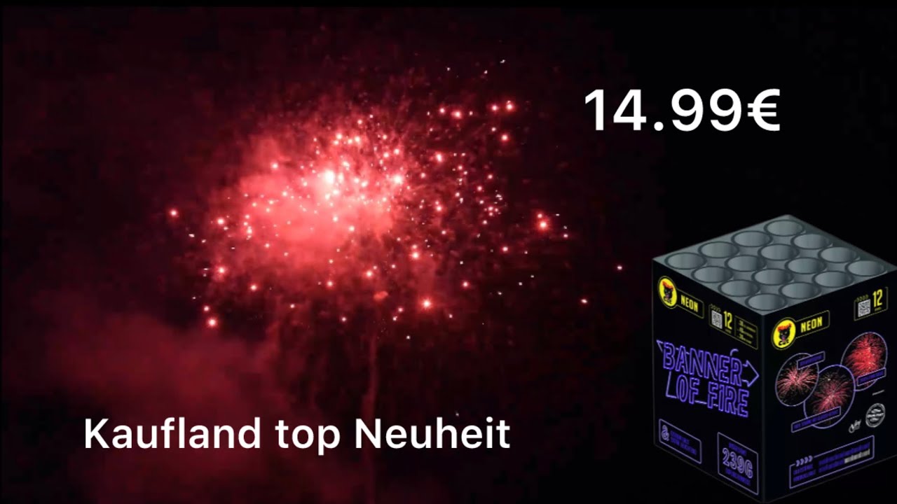 Banner of Fire comet black cat neon Kaufland 14,99€