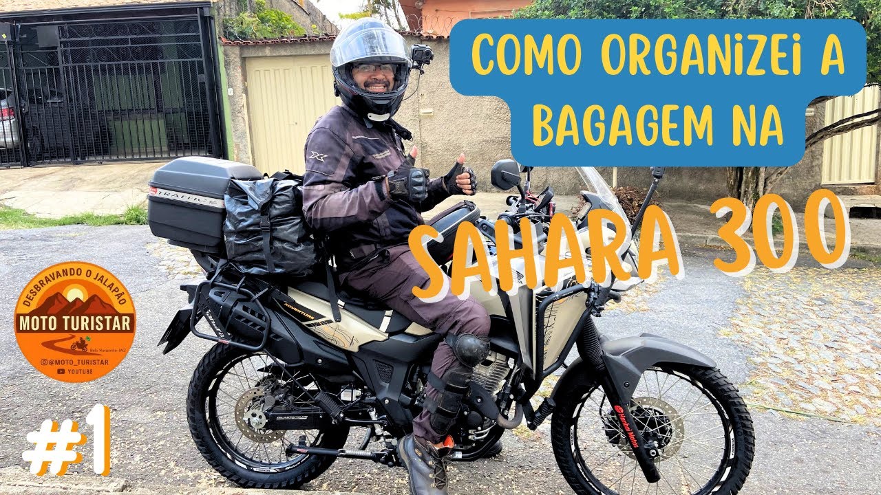 Rumo ao Jalapão! Como organizei a bagagem na moto