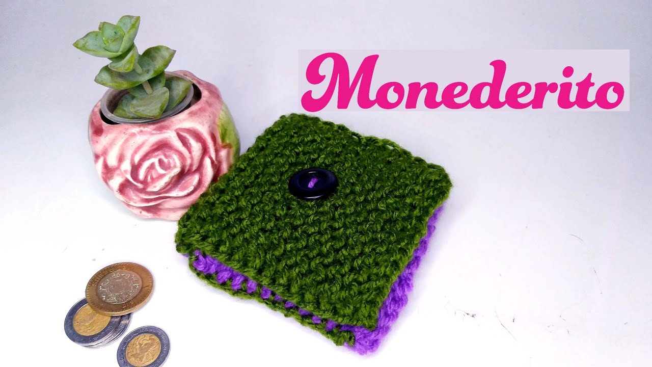 Monedero tejido en telar SIN FIN | Especial regalos del día de la madre