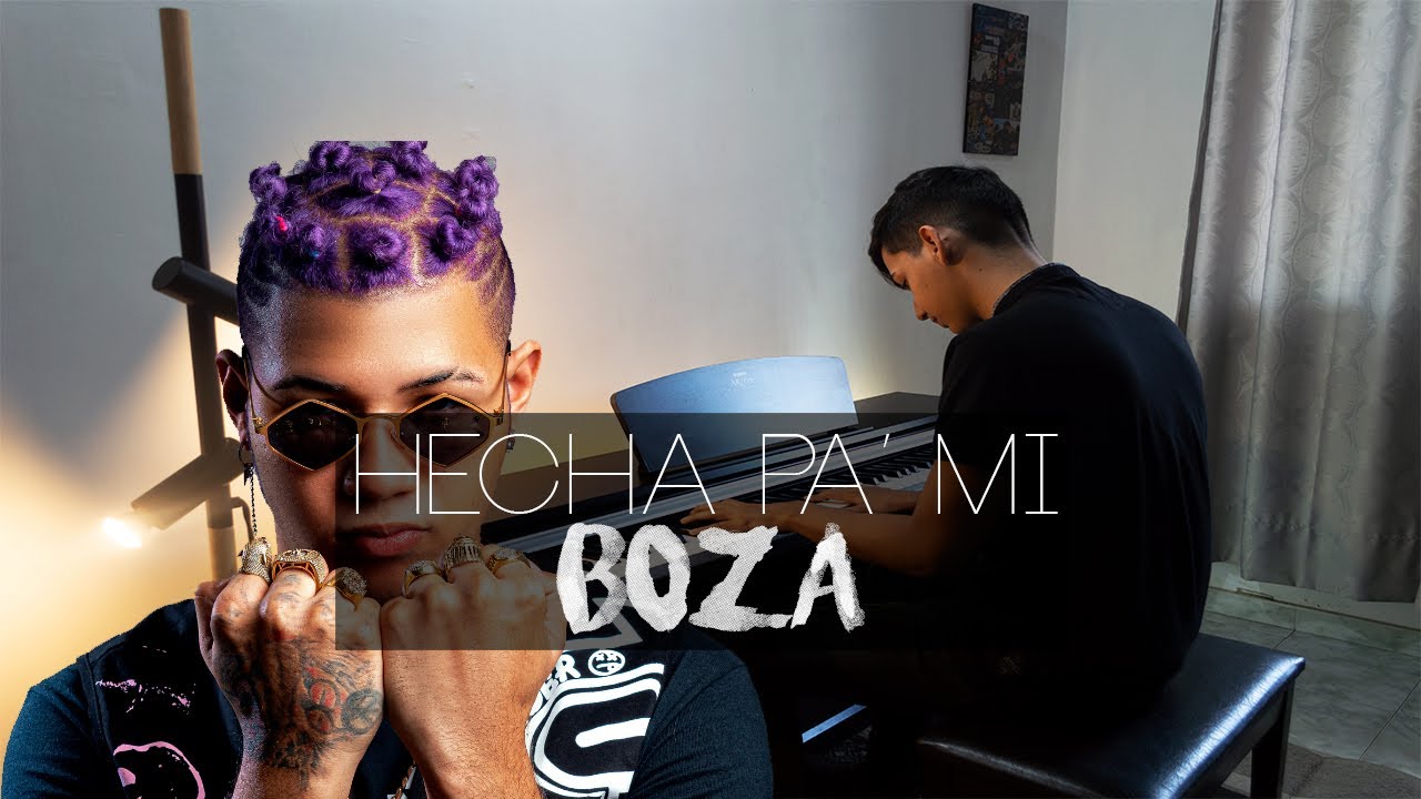 Hecha pa' mi - Boza (Piano Cover) | Eliab Sandoval