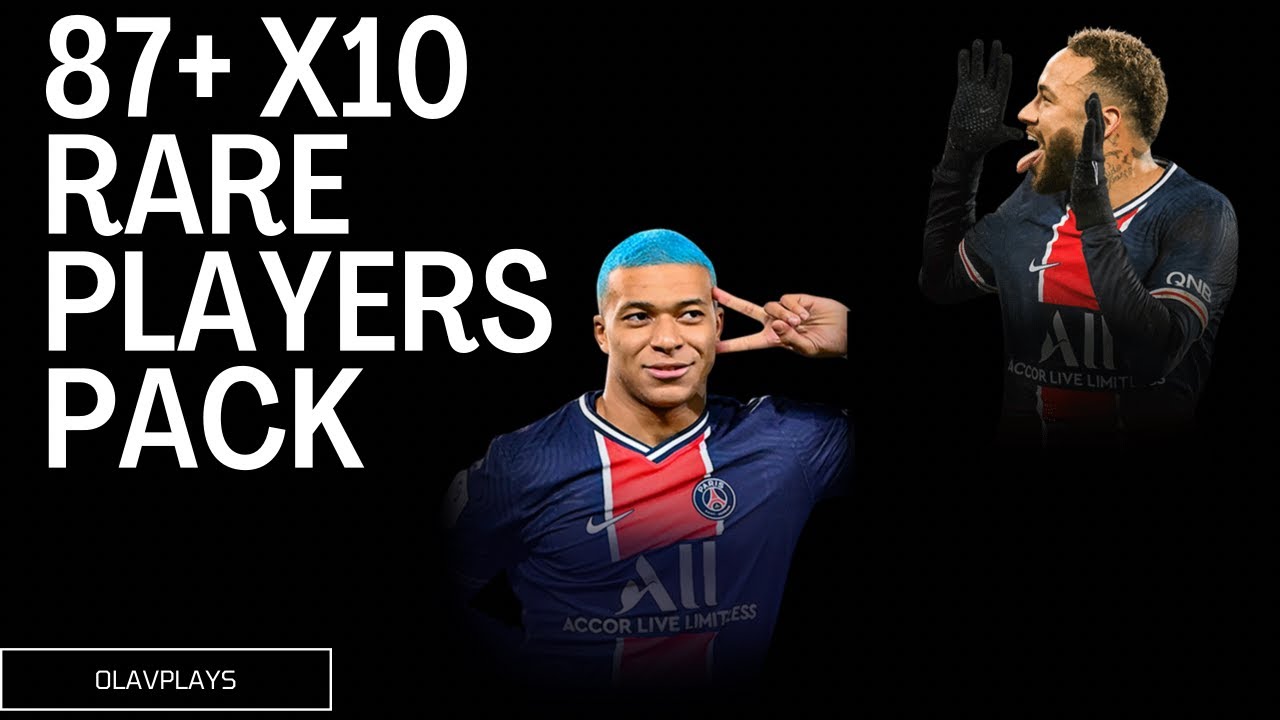 FIFA 21 - 87+ x10 Rare Players Pack