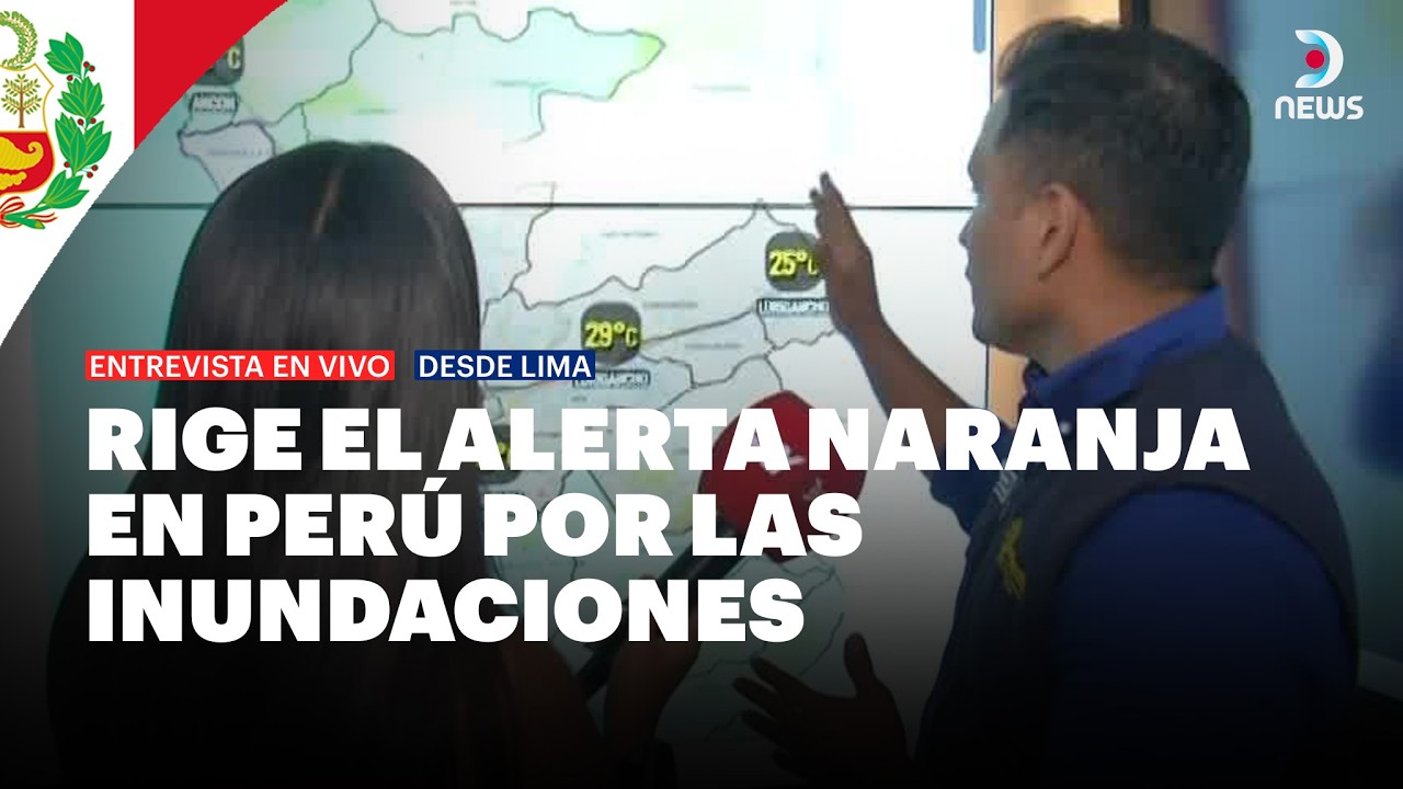 🚨 Alerta en Perú: advierten riesgos de huaycos y aludes | DNews