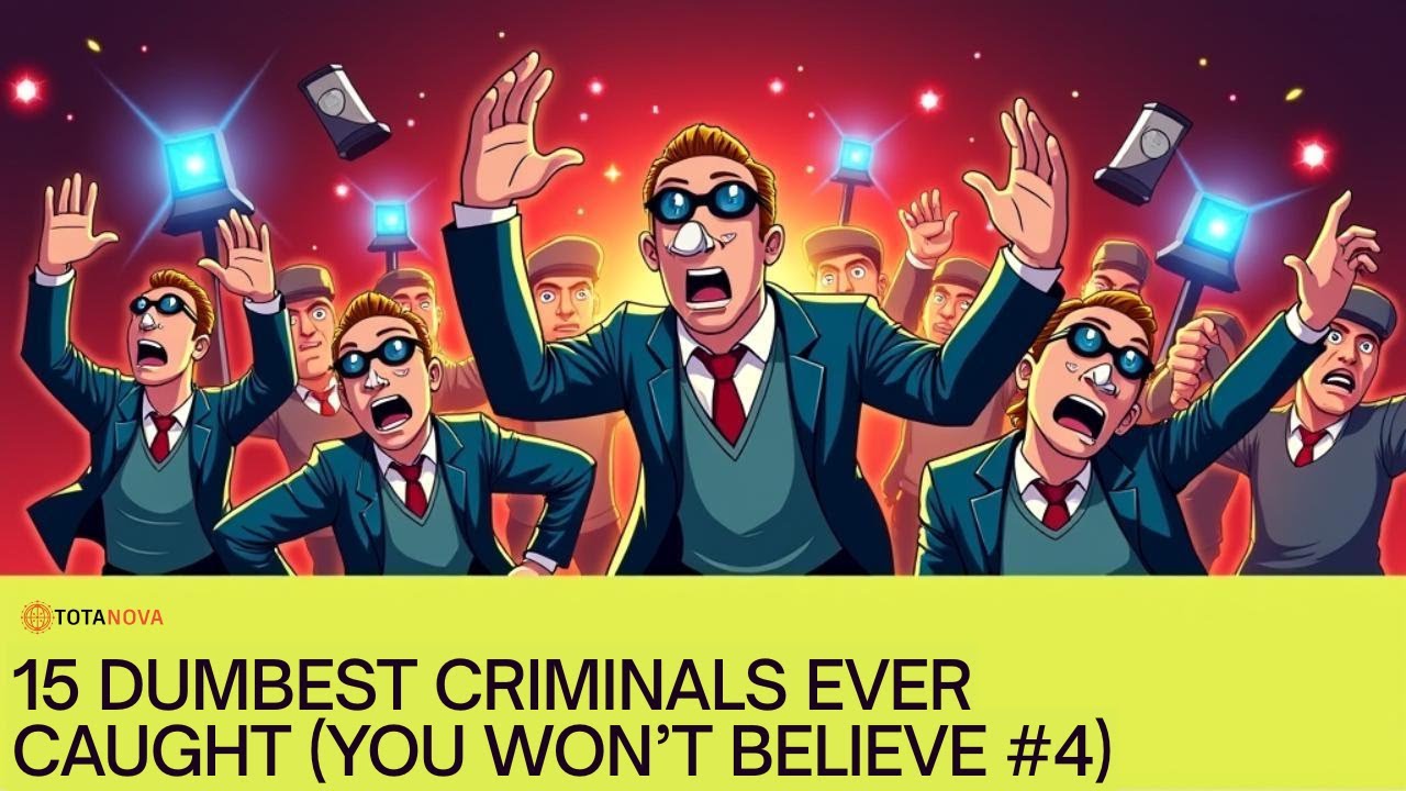 15 Dumbest Criminals Ever Caught on Camera (You Won&rsquo;t Believe #4!)