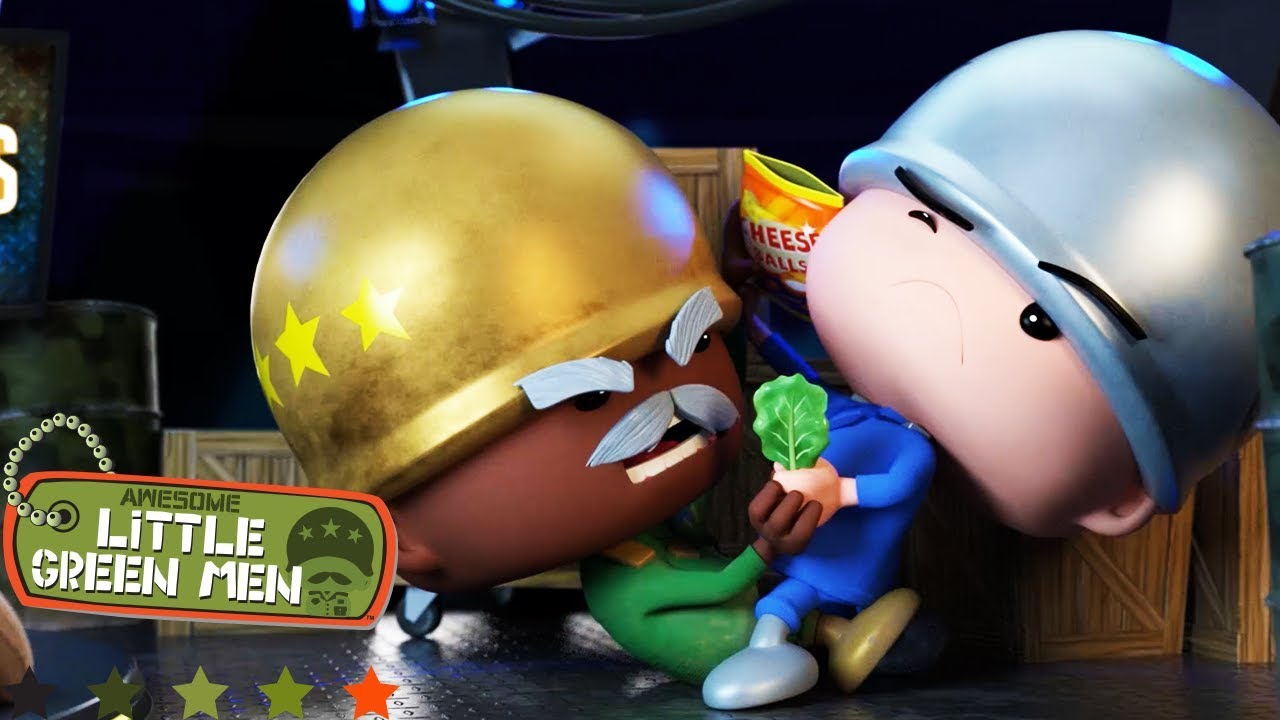 Awesome Little Green Men | Pain vs Panic | ALGM Compilation | Videos For Kids