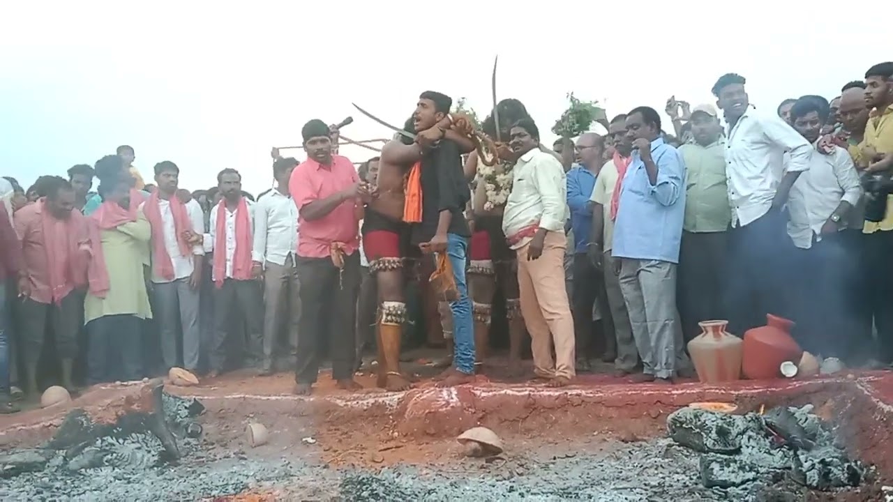 ISNAPUR MALLANNA JATHARA PART 02//OGGU SHIVA CHIDRUPPA 9100673637