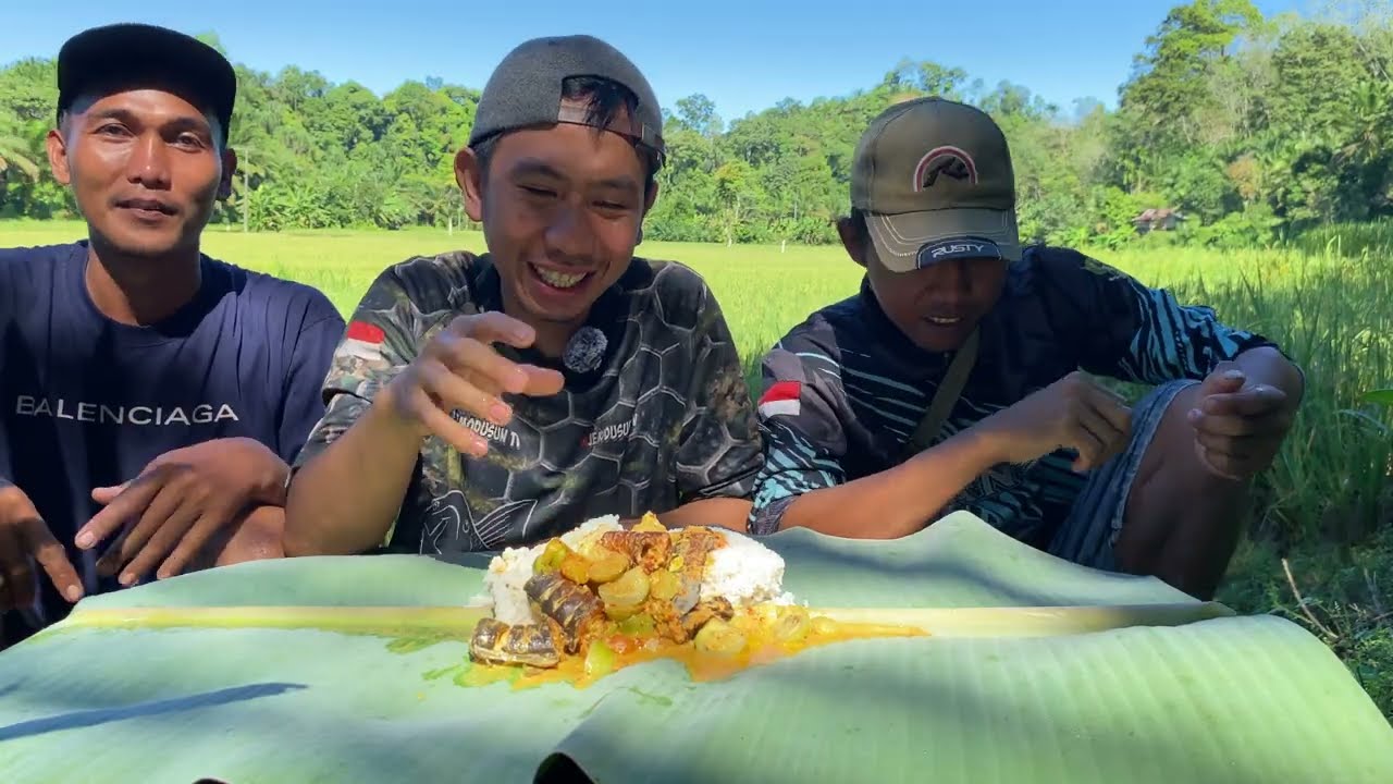 Begini Cara Masak Ikan Sidat Biar Mantap Jang | Mukbang Ikan Sidat Fishing Catch & Cook