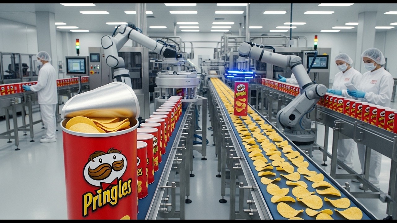 How Pringles Are Made in the Factory | Full Manufacturing Process Revealed