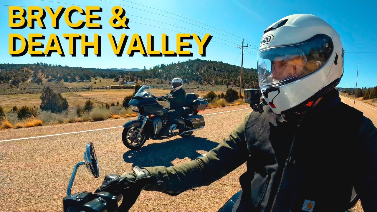 Exploring Bryce And Death Valley On Harley Davidsons