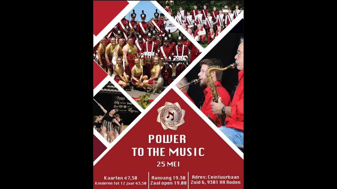 Uitvoering muziekvereniging Noordenveld 2024 Orkest part 1