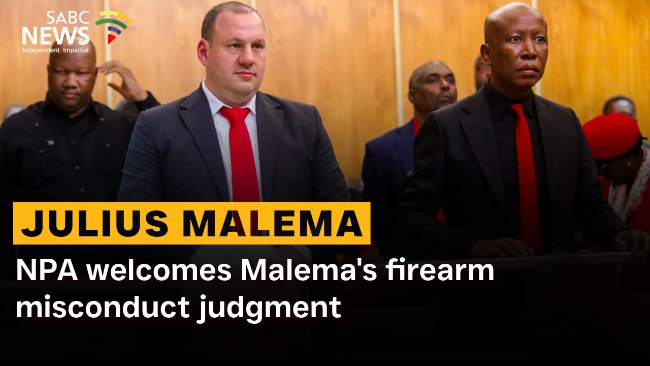 NPA welcomes Malema's firearm misconduct judgment