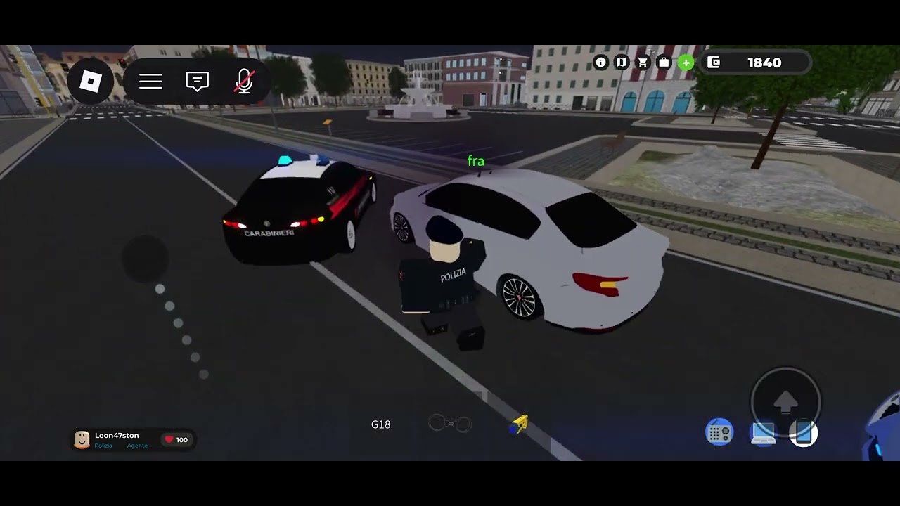 Entriamo in polizia di Stato su Roma Italia Roblox rp