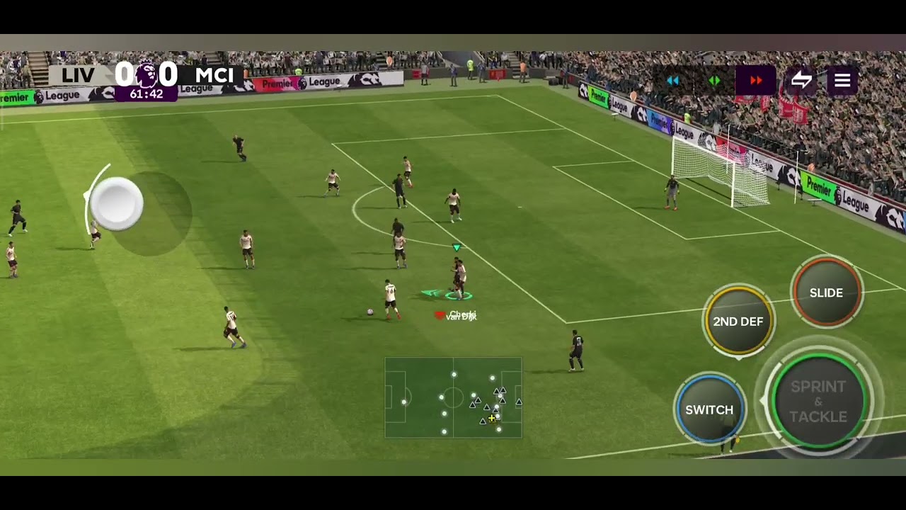 Playing Football center in fc mobile 26