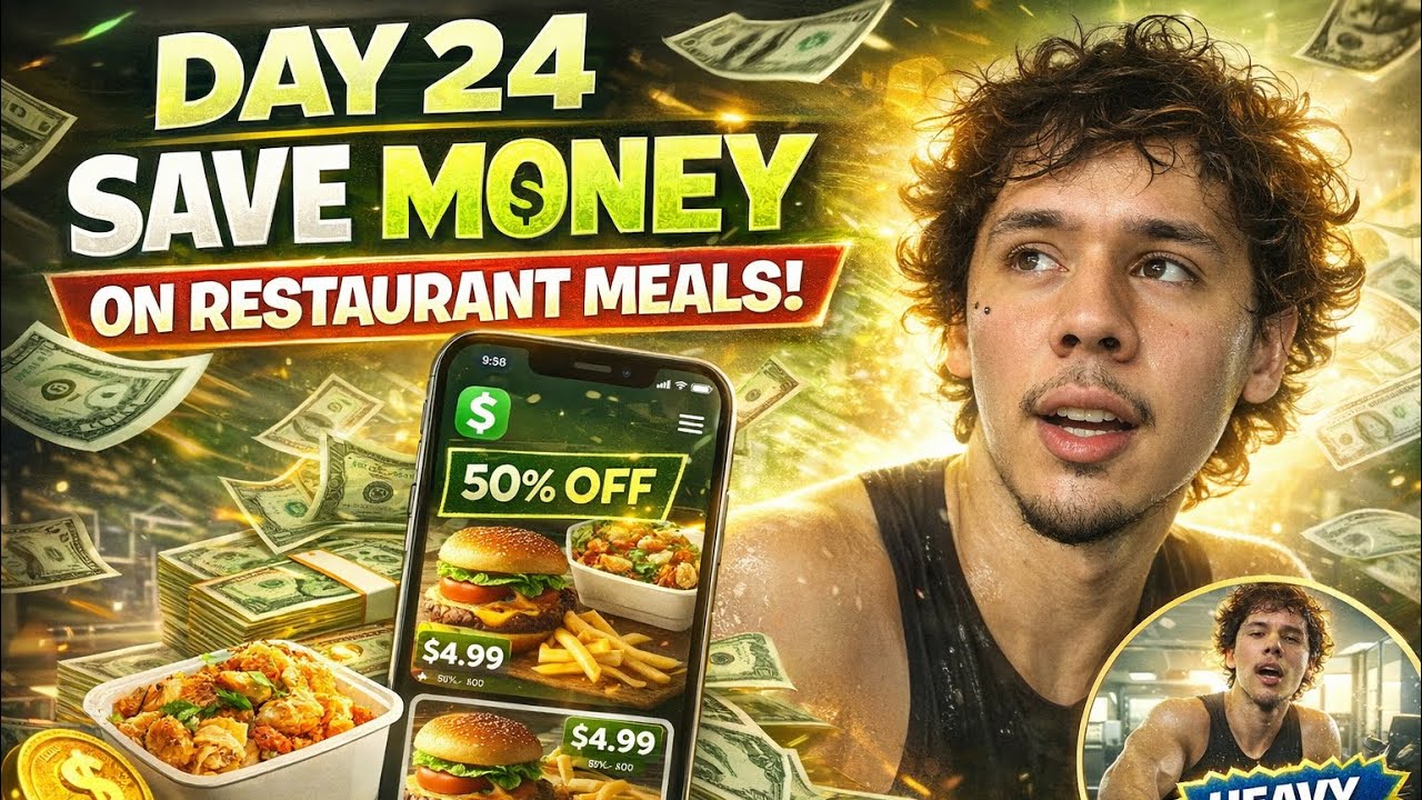 Day 024: HOW TO SAVE MONEY ON FOOD💰🍔