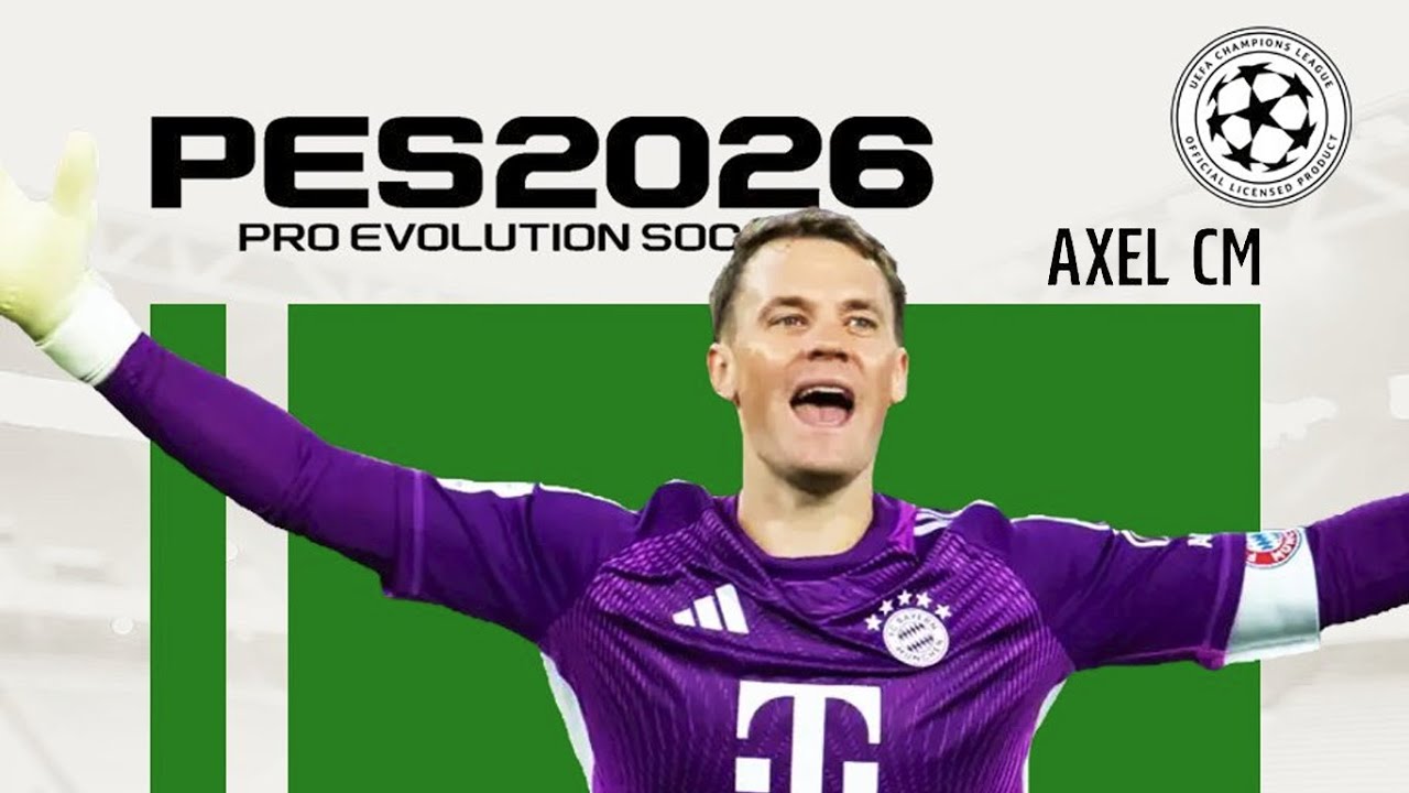 PES 2026 PS2 - AxelCM 2026 v1 season 2025-26 (August 2025)