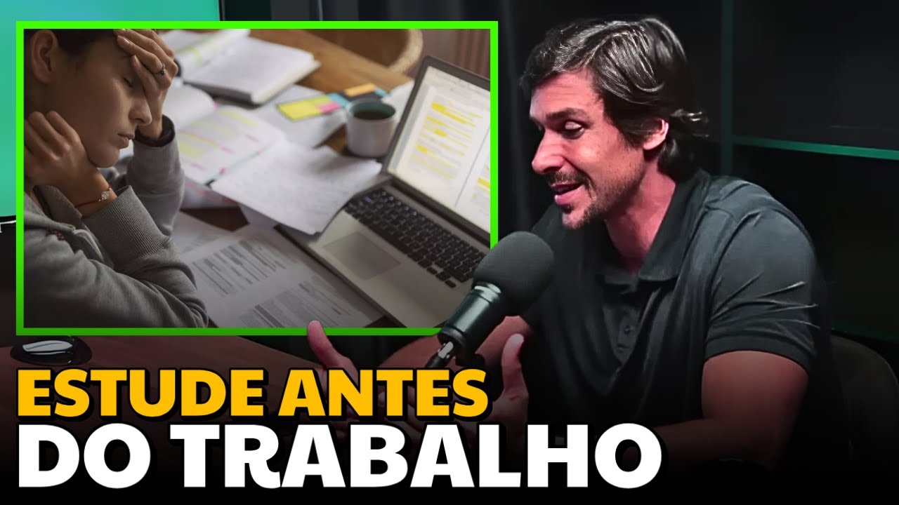 ESTUDAR PRA CONCURSO ENQUANTO TRABALHA - Vitor Becker