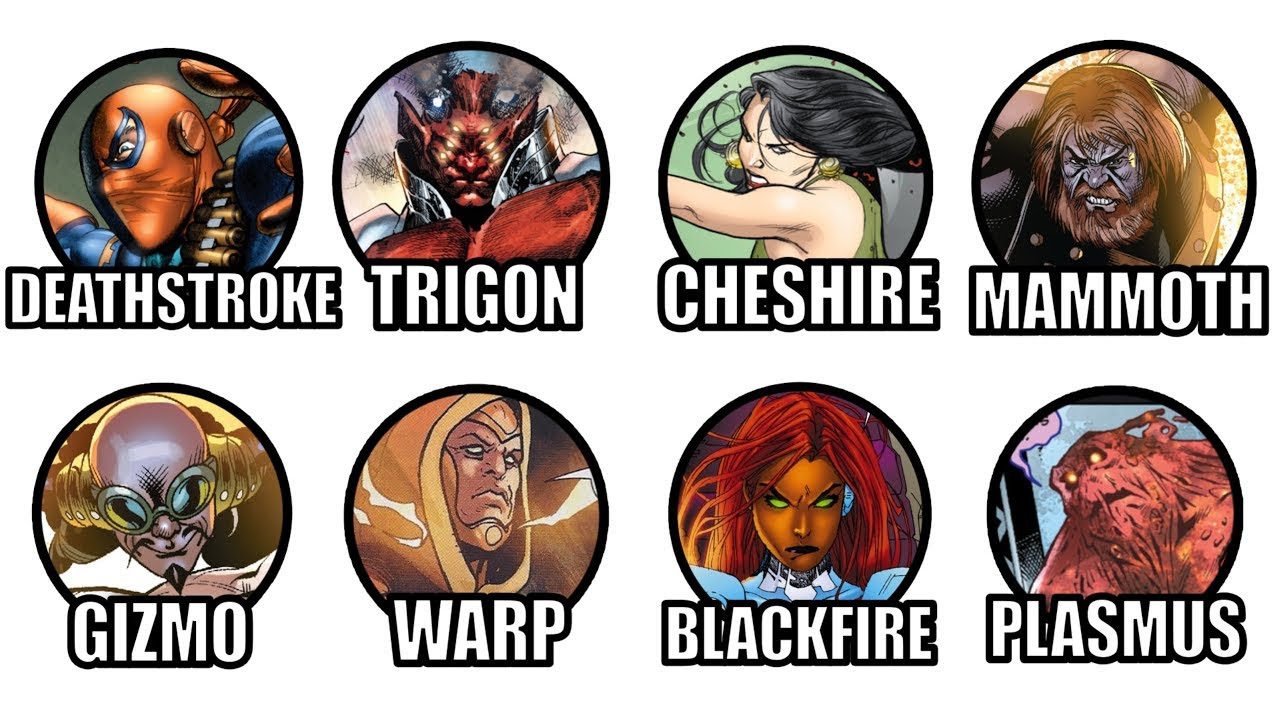 Every Villain in Teen Titan! Explained in 21 Minutes