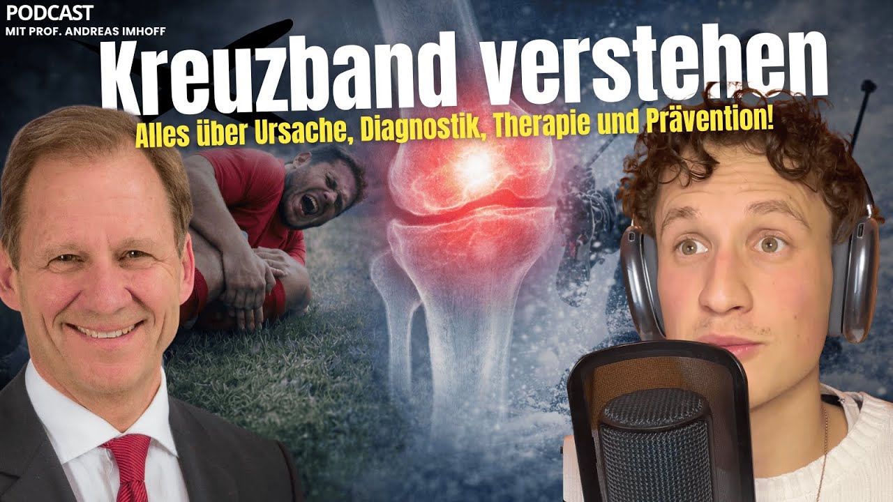 Kreuzbandriss: OP oder konservativ? Diagnose, Therapie, Prävention & die AGA mit Prof. Imhoff