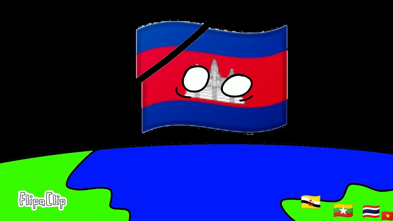 Numberblocks perfect number band but it's country flags (SOUTH EAST ASIA)