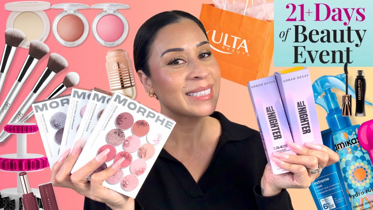 Everything I bought During the Ulta 21 Days of Beauty 2026 BEST 50% off Deals