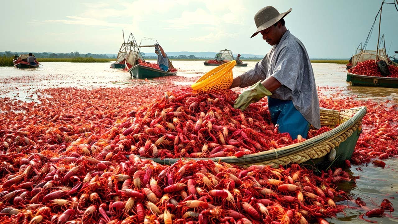 Como os CAMARÕES são Criados e Processados em Uma Fazenda bilionária! 🦐