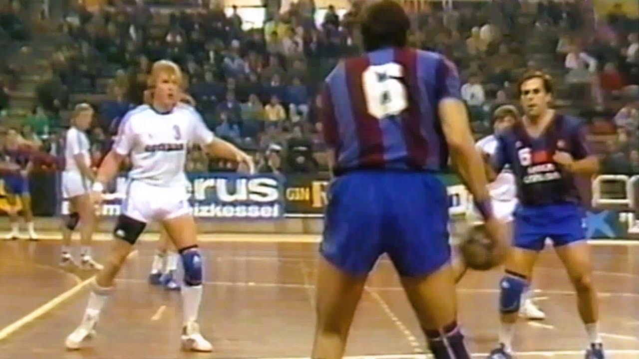 Copa de Europa -1988/89 - F.C. Barcelona vs VfL Gummersbach (RFA) - Octavos-VTA (Barcelona)
