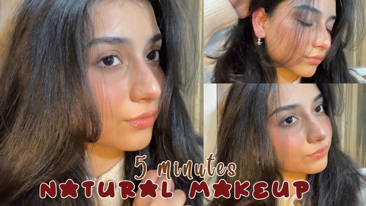 5 Minute Easy Makeup Look | Natural & Everyday Glam !!!