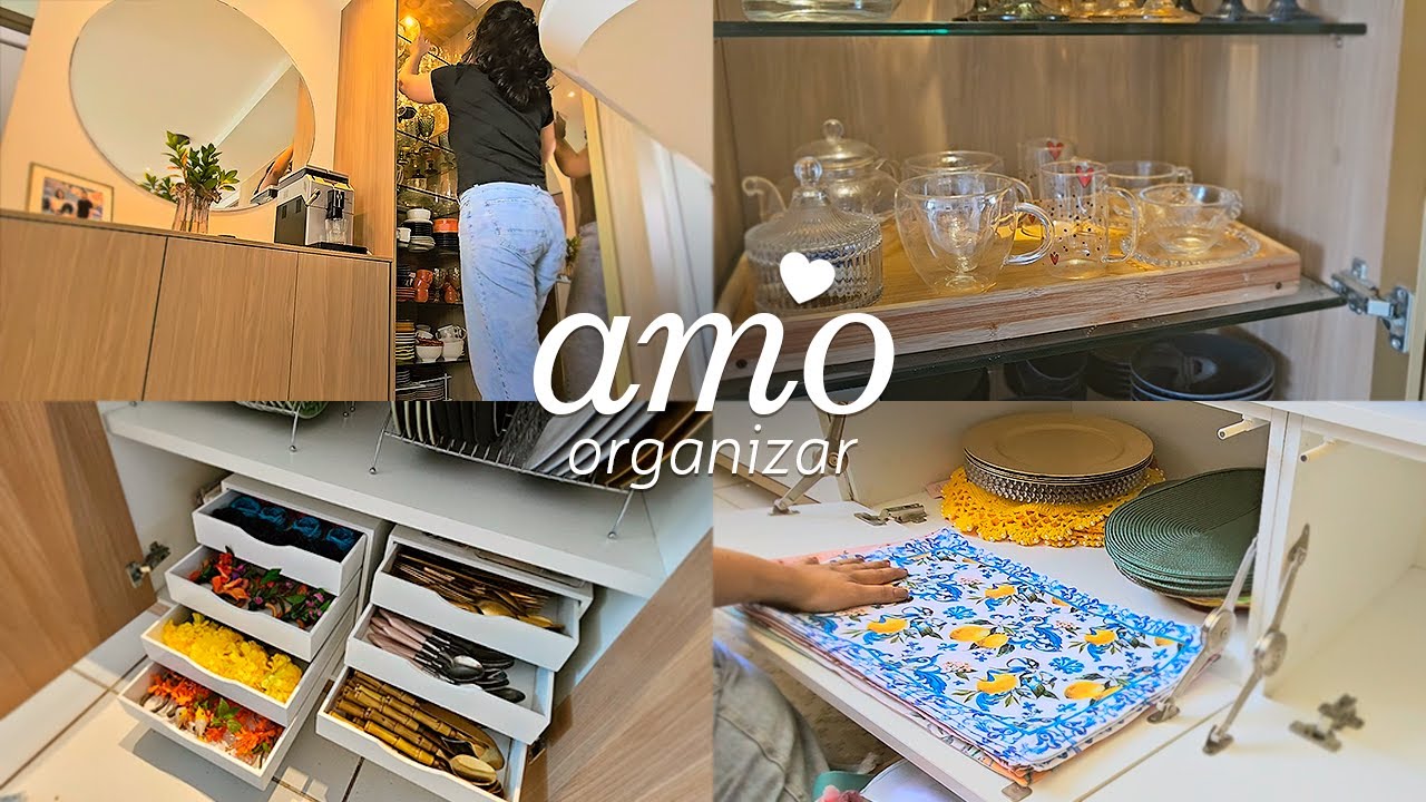ORGANIZA&Ccedil;&Atilde;O DOS ITENS DE MESA POSTA | Simples e pr&aacute;tico