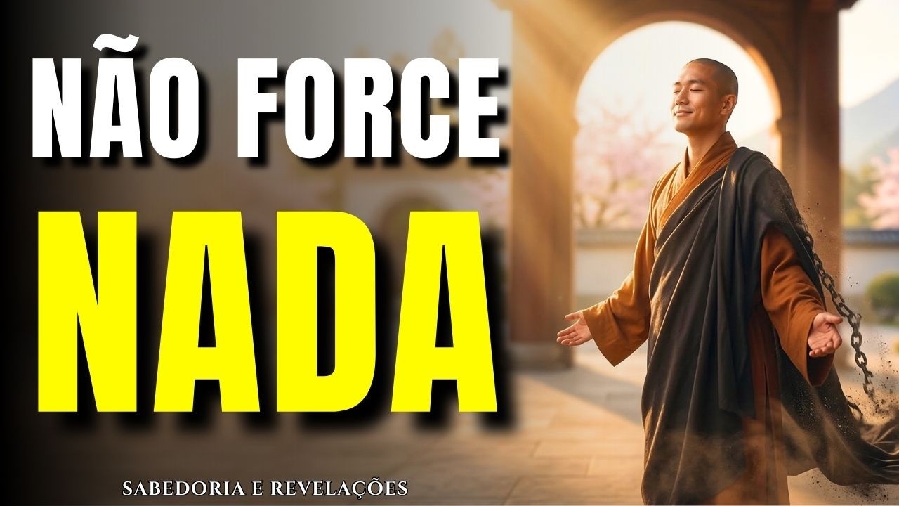NÃO FORCE NADA! Por que a vida parece tão PESADA para você?