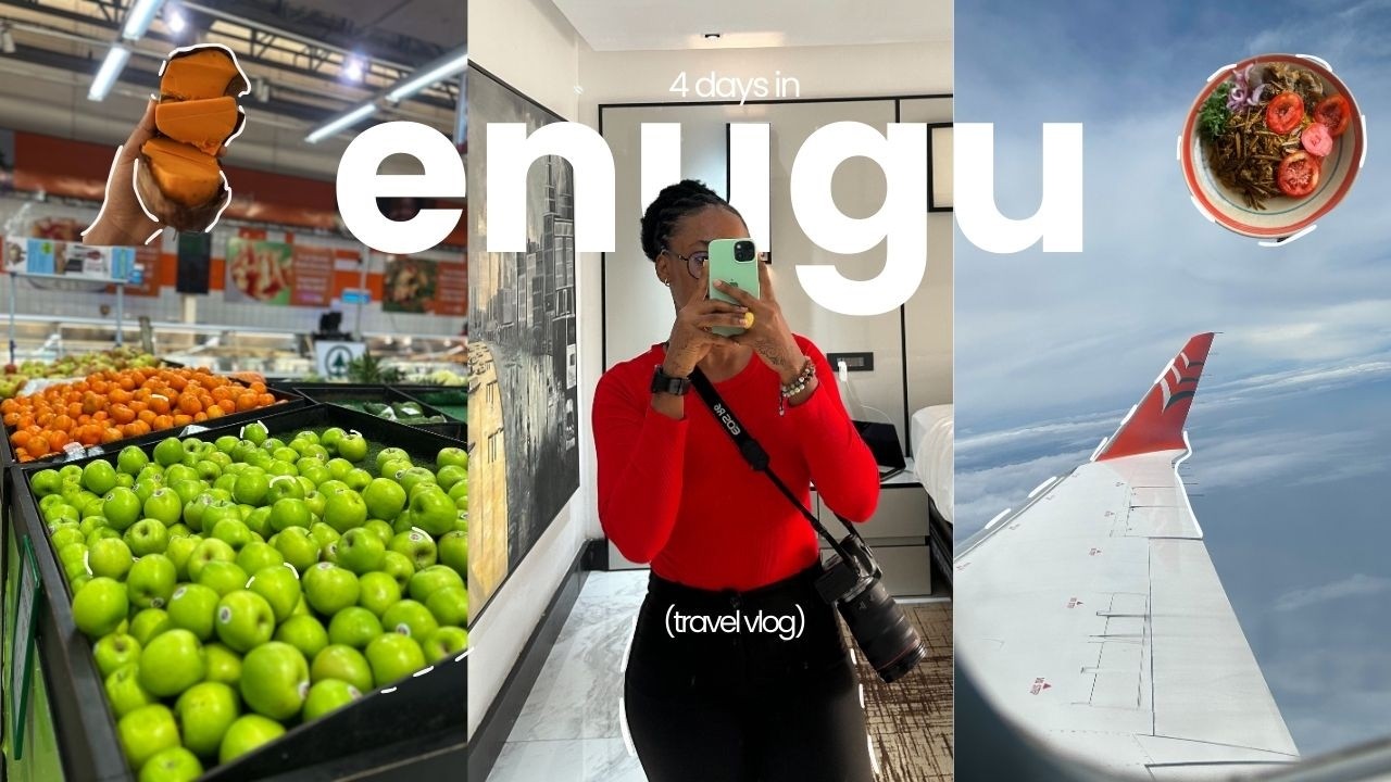 Travel Vlog: 4 days in Enugu as a content creator