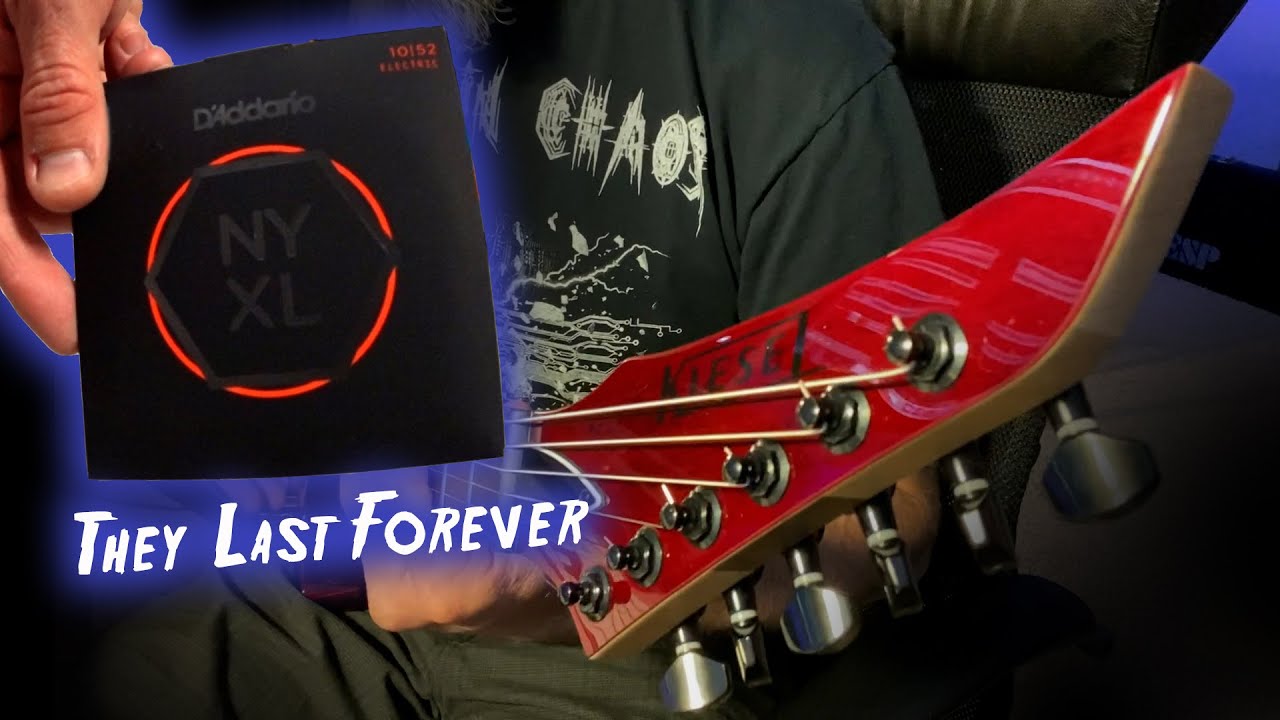 How do D'Addario NYXL Guitar Strings Age? 6 Month String Challenge