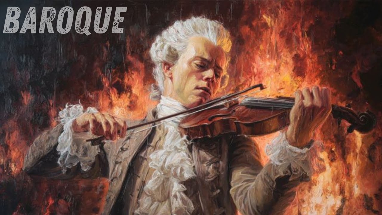 Baroque Music Relaxing - Baroque Music For Brain Power - Música Barroca para Estudiar