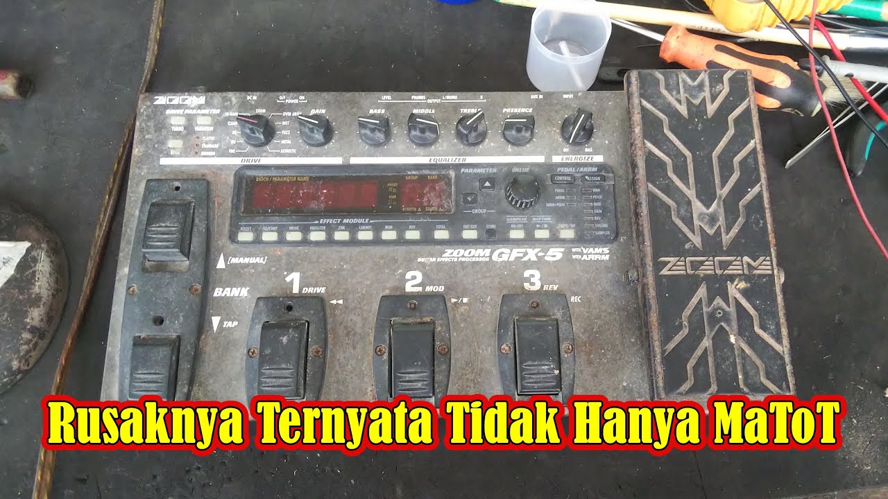 Servis Effect Zoom GFX5 Rusak Tidak Hidup - MaToT