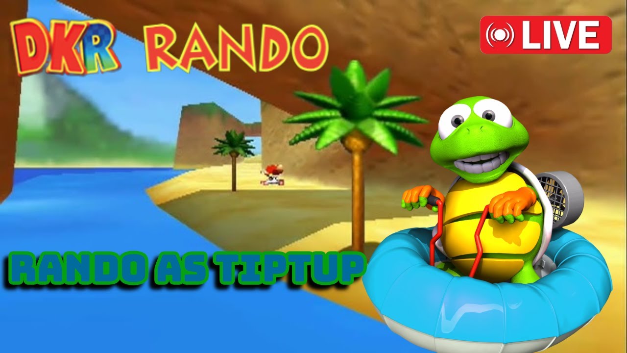 Diddy Kong Racing Randomizer Live #6: TipTup Time Again Let's Not Soft Lock