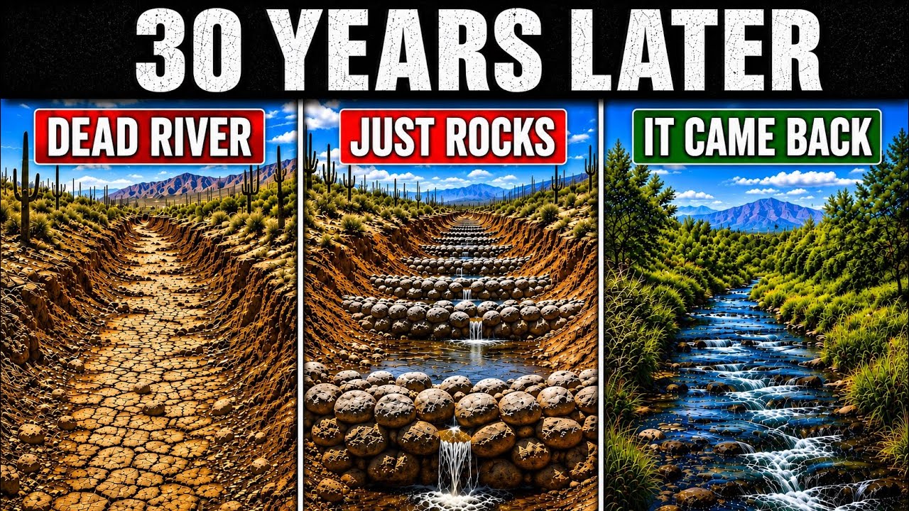 Arizona Put Thousands of Rocks in a Dying River &mdash; 30 Years Later, Everything Changed