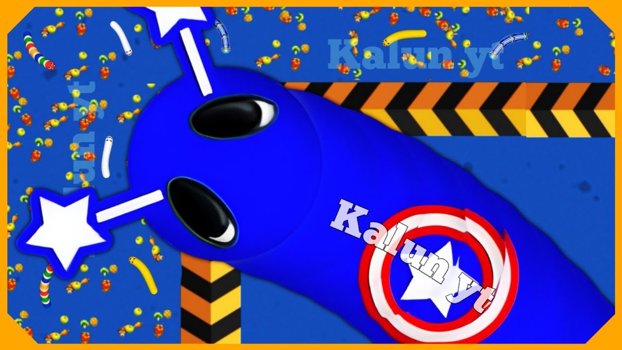 🐍WORMSZONE.IO | Giant Slither Snake Top 01 🏆 | Epic Worms Zone Biggest Snake Gameplay! | Kalun yt