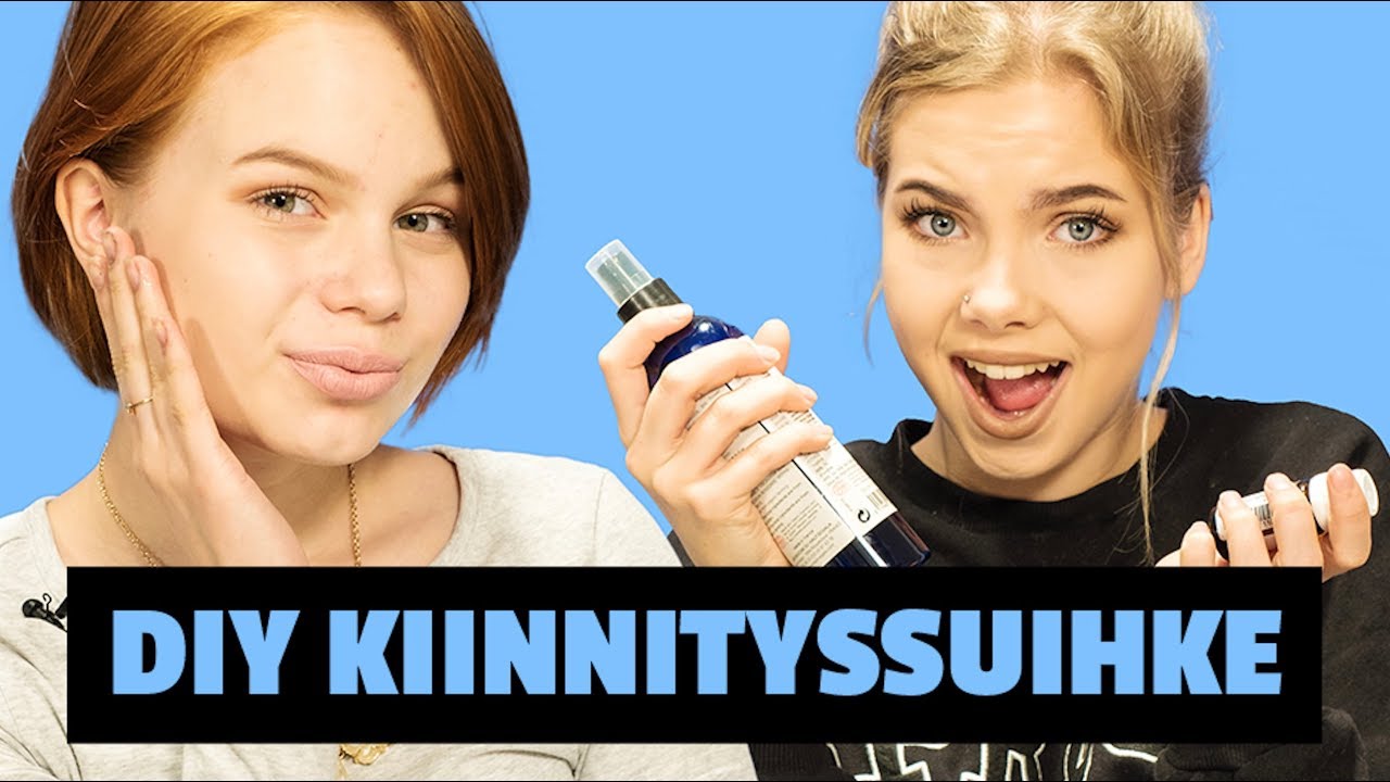 DIY MEIKINKIINNITYSSUIHKE | Emma ja Milla testaa
