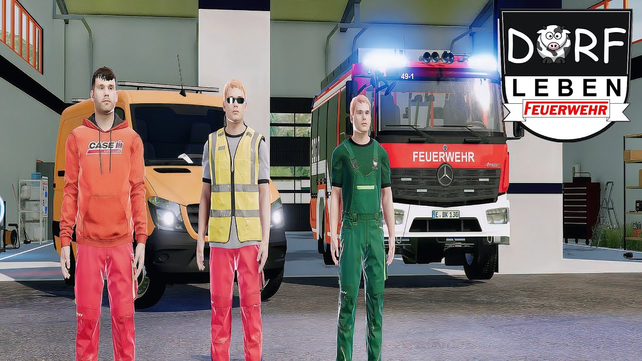 LS22 DORFLEBEN #12 Feuerwehr Brand und Gefahrenschutz 🧑🏻‍🚒🔥