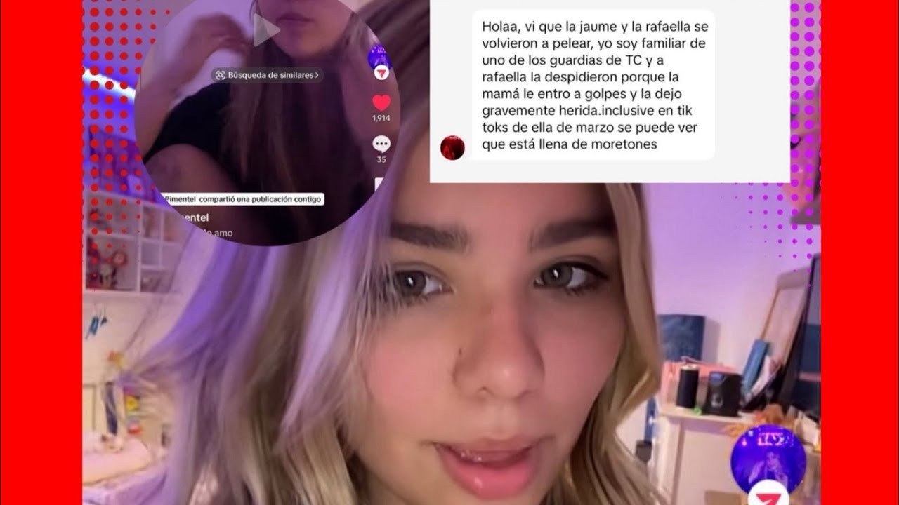 Hija de Carolina Jaume rompe el silencio 😱y explica porque se Agr3dió con su Mamá 