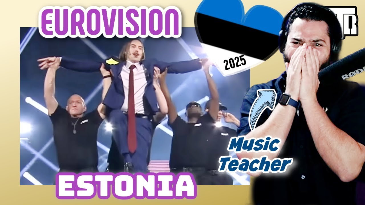 Estonia Eurovision 2025 Reactionalysis (Reaction): Espresso Machiatto - Tommy Cash
