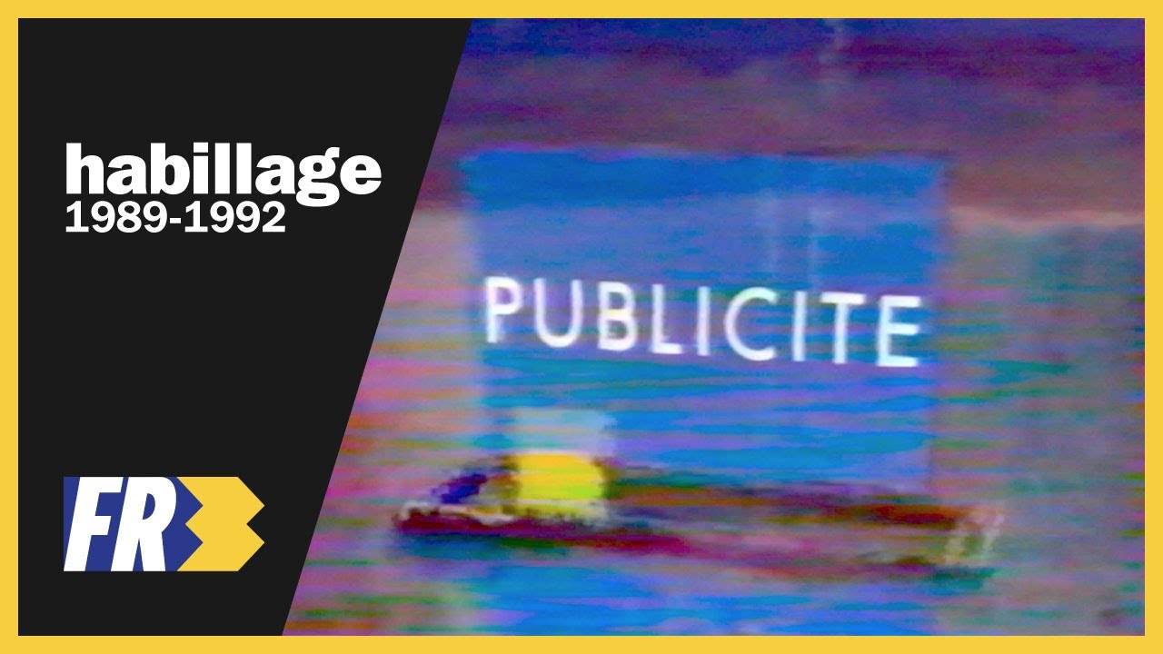 👁️ FR3 - Habillage (1989-1992)