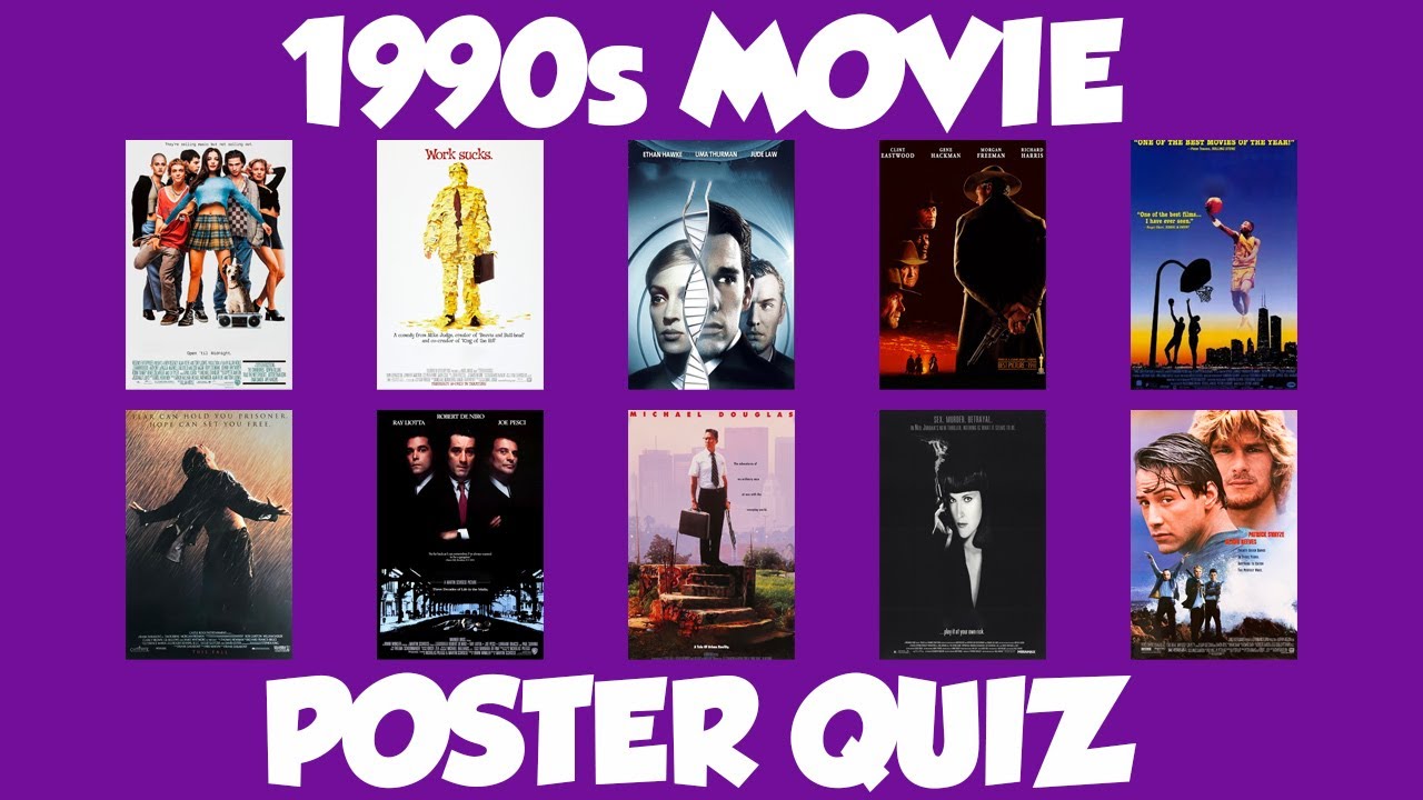 1990s Movie Poster Quiz