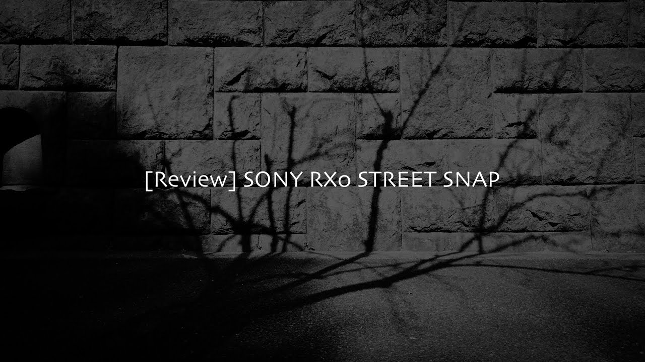 [Review] SONY RX0 STREET SNAP
