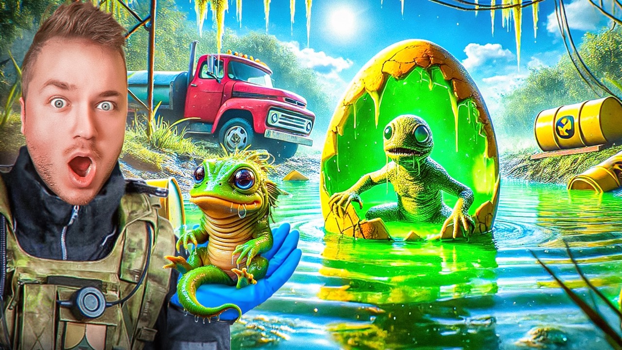 I RESCUED an Abandoned POND MONSTER! (WE Saved It!)