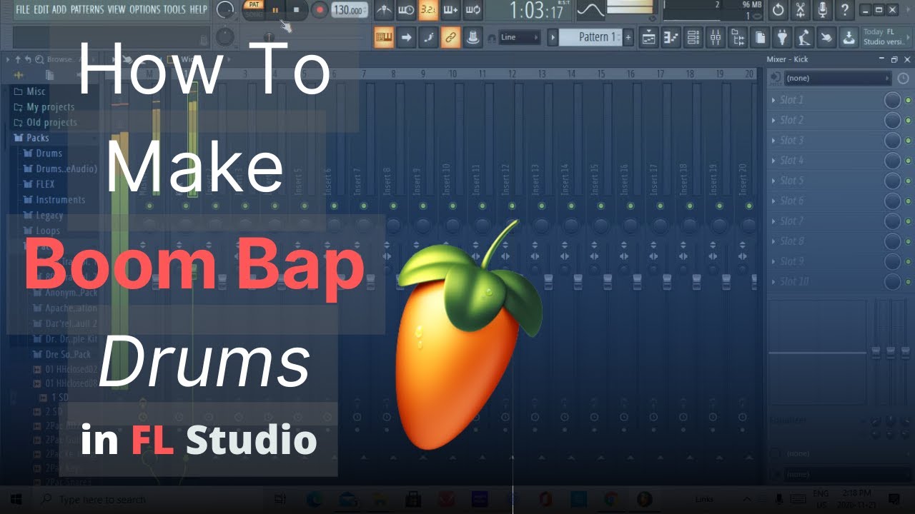 How To Make Boom Bap Drums in FL Studio