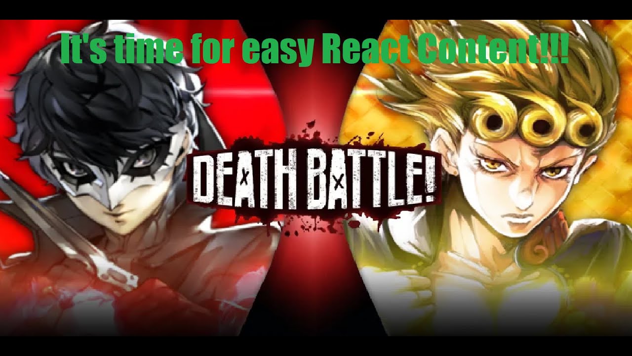 Joker vs. Giorno | Death Battle REACTION