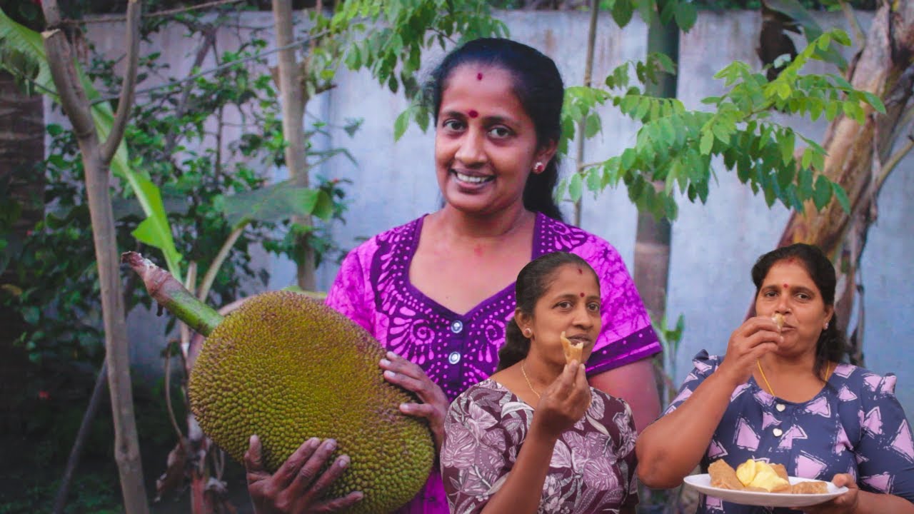 Tasty & Easy Jackfruit Recipe | Srilankan Style | பலாப்பழத்தில்  | Village Cooking TV Official
