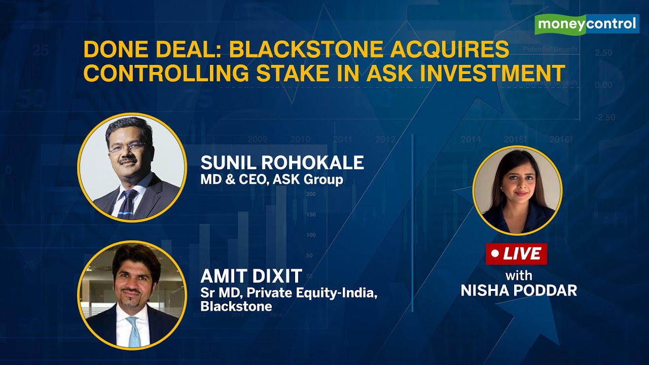 ASK Investment Gets Top Dollars From Blackstone - Deal Countours On Moneycontrol
